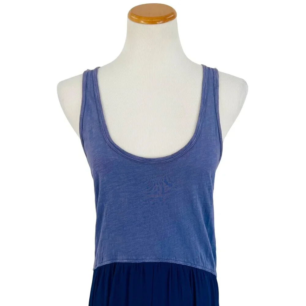 Vintage Y2K Anthropologie Cutout High-Low Midi Dress • Coastal Boho Minimalist - Picture 4 of 16